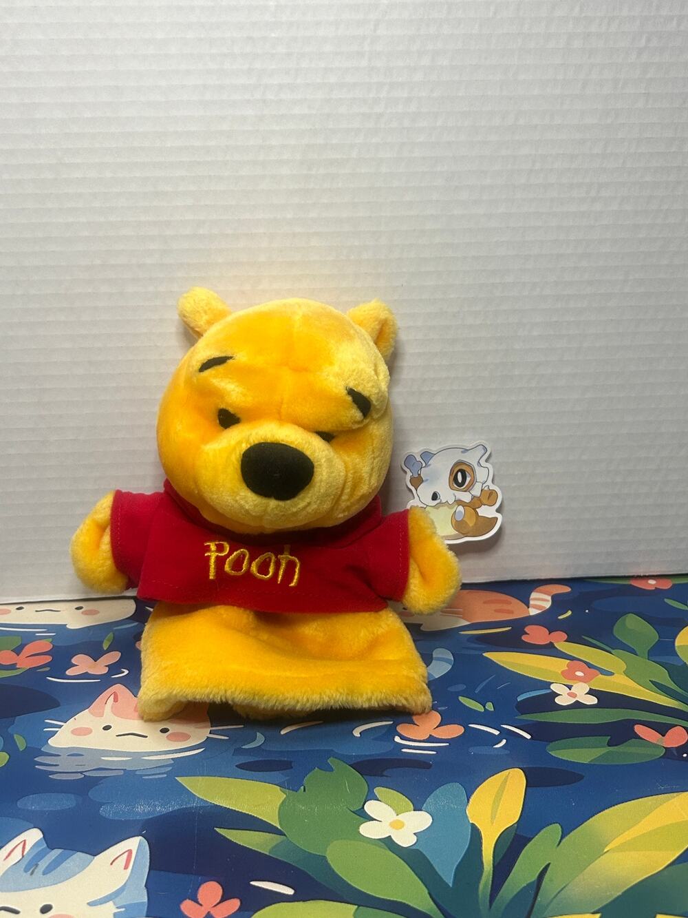 Disney Winnie the Pooh Hand Puppet Plush Stuffed Animal Toy Doll